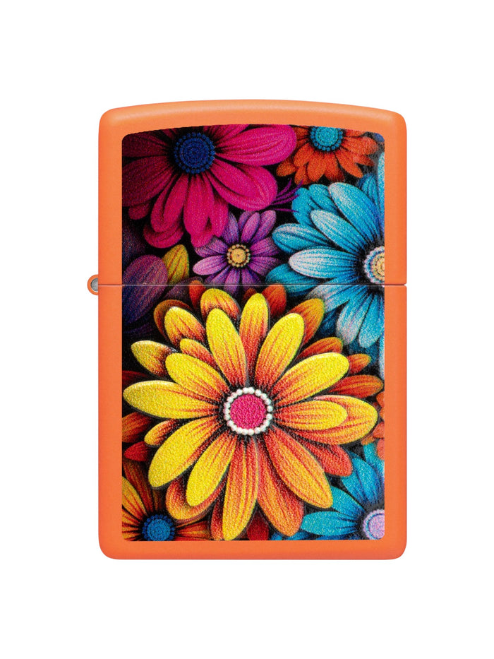 46434 Zippo 231 Flowers Design Lighter