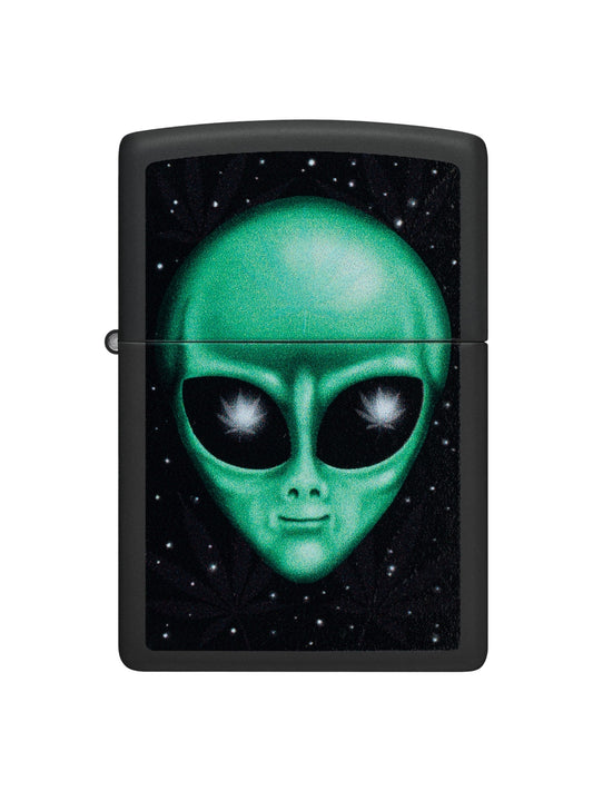 46708 Zippo Lighter Glowing Alien Design