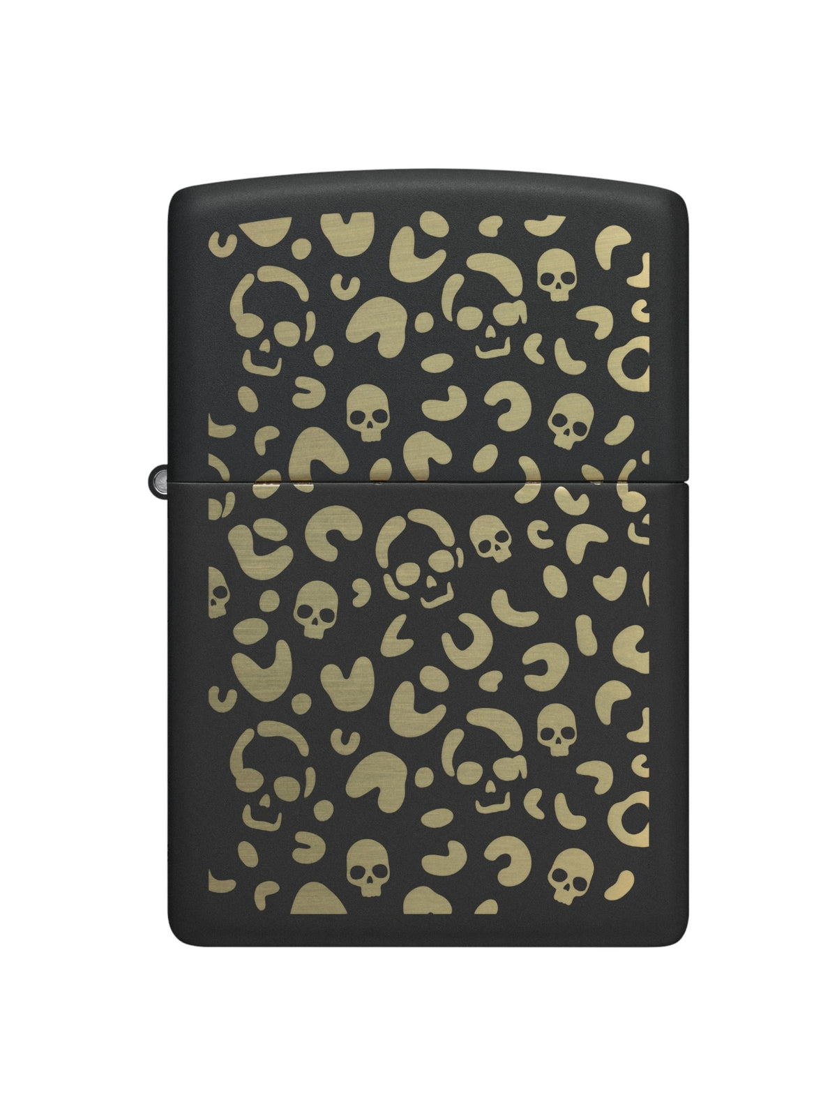47001 Zippo Skull Leopard Design Lighter