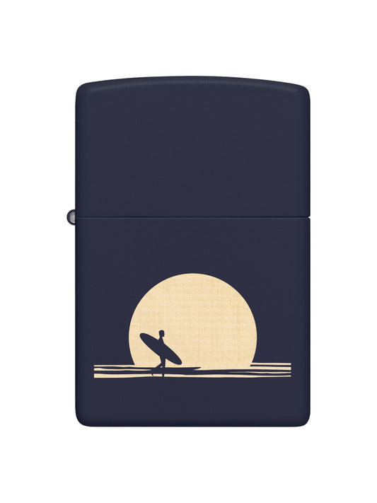 47213 Zippo Lighter Surfer in the Moon Design
