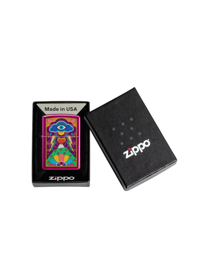 47266 Zippo Lighter Seeing Eye Design