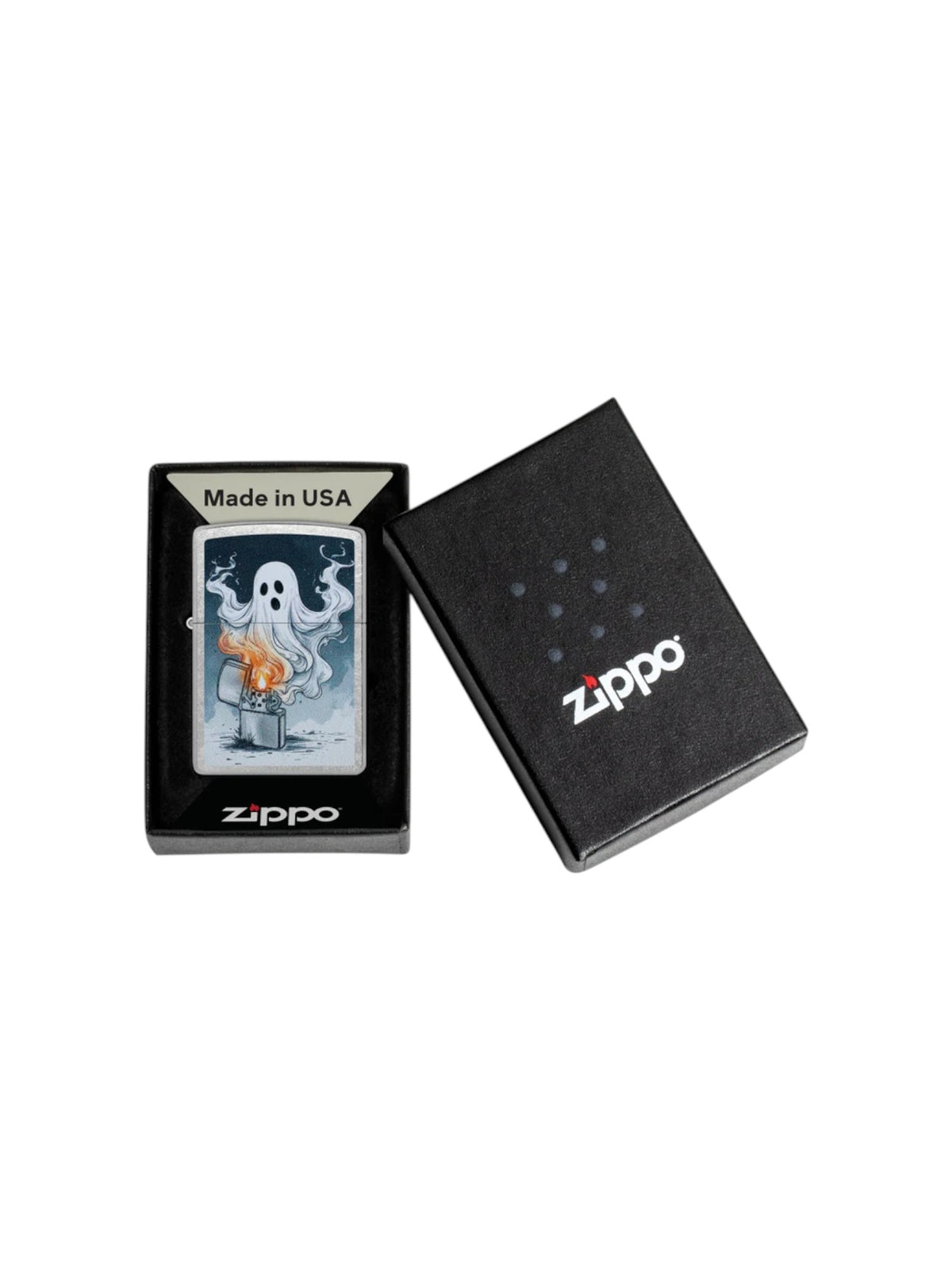 47436 Zippo Lighter Ghost Design