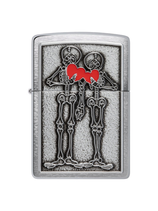48688 Zippo Lighter Couples Emblem Design