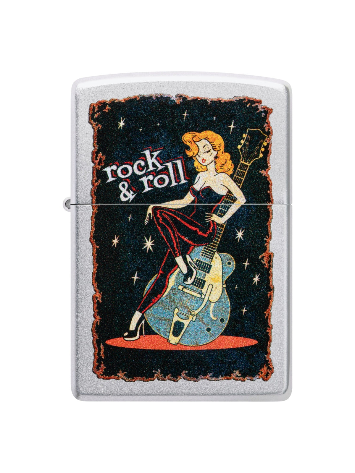 48930 Zippo Lighter 205 Cool Chick Design