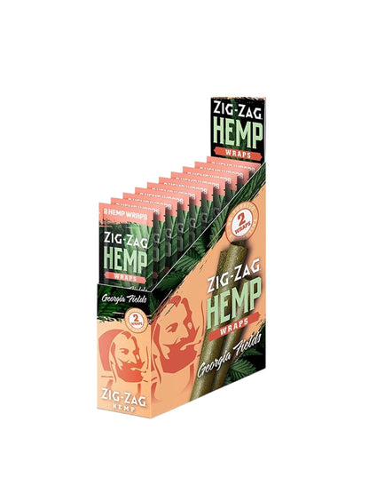Zig Zag Hemp Wraps 2 Pack 25 CT