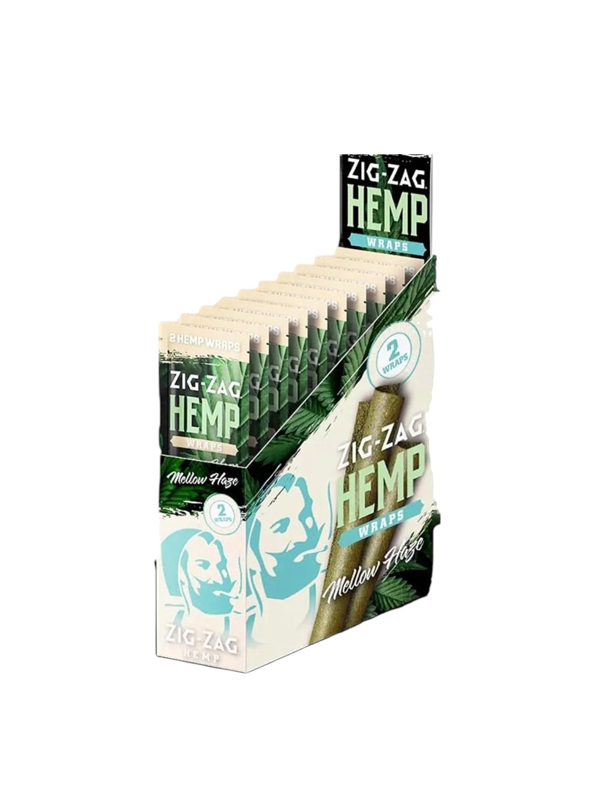 Zig Zag Hemp Wraps 2 Pack 25 CT