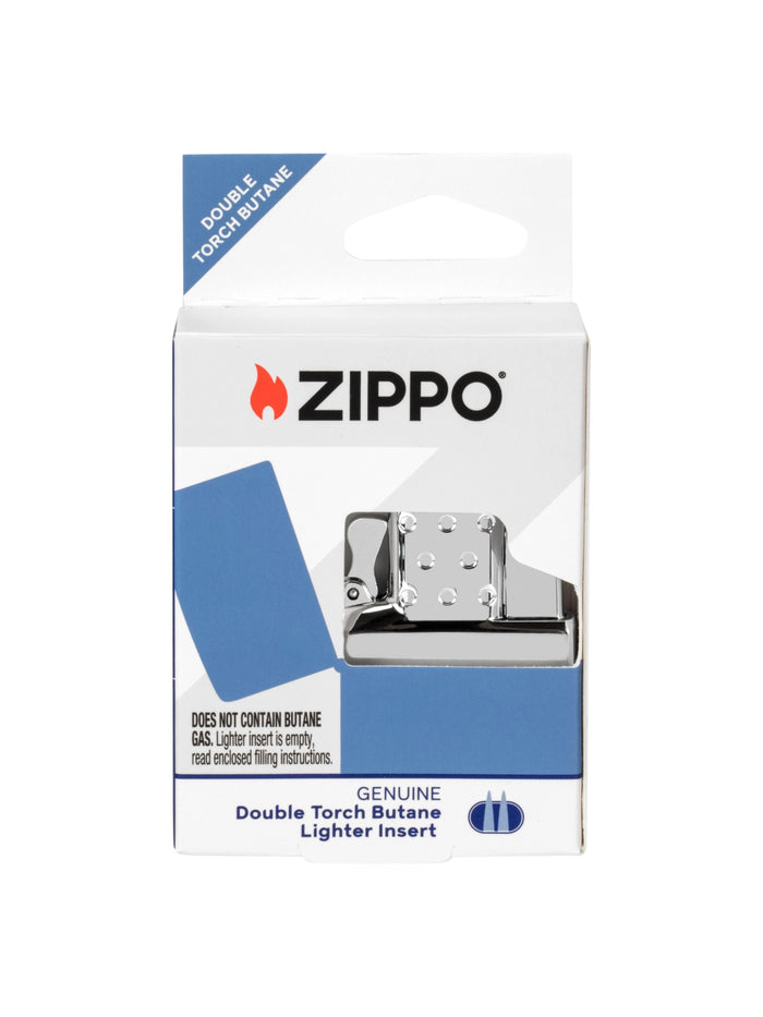 65851 Zippo Ltr-Insert-Dbl Blue Torch-Empty-Box-Lt. Green