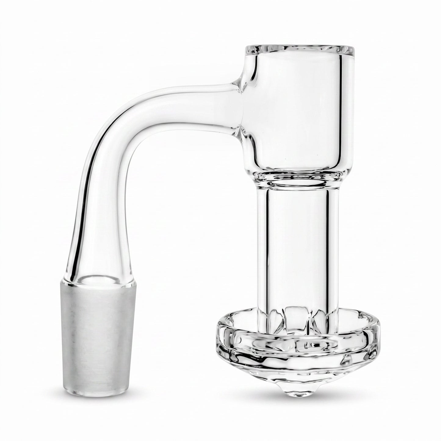 QB8 - Full Weld Diamond Bottom Quartz Slurper 14mm Banger 5ct