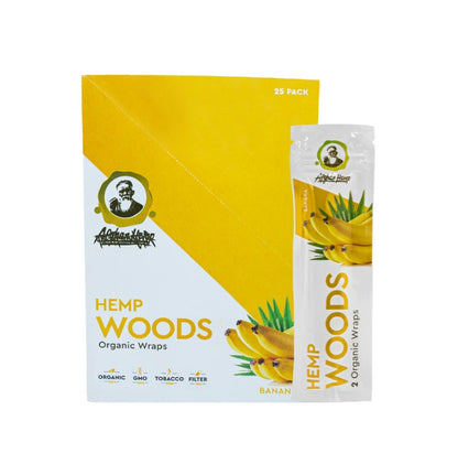 Afghan Hemp Wraps Hemp Woods 2 Pack 25 CT
