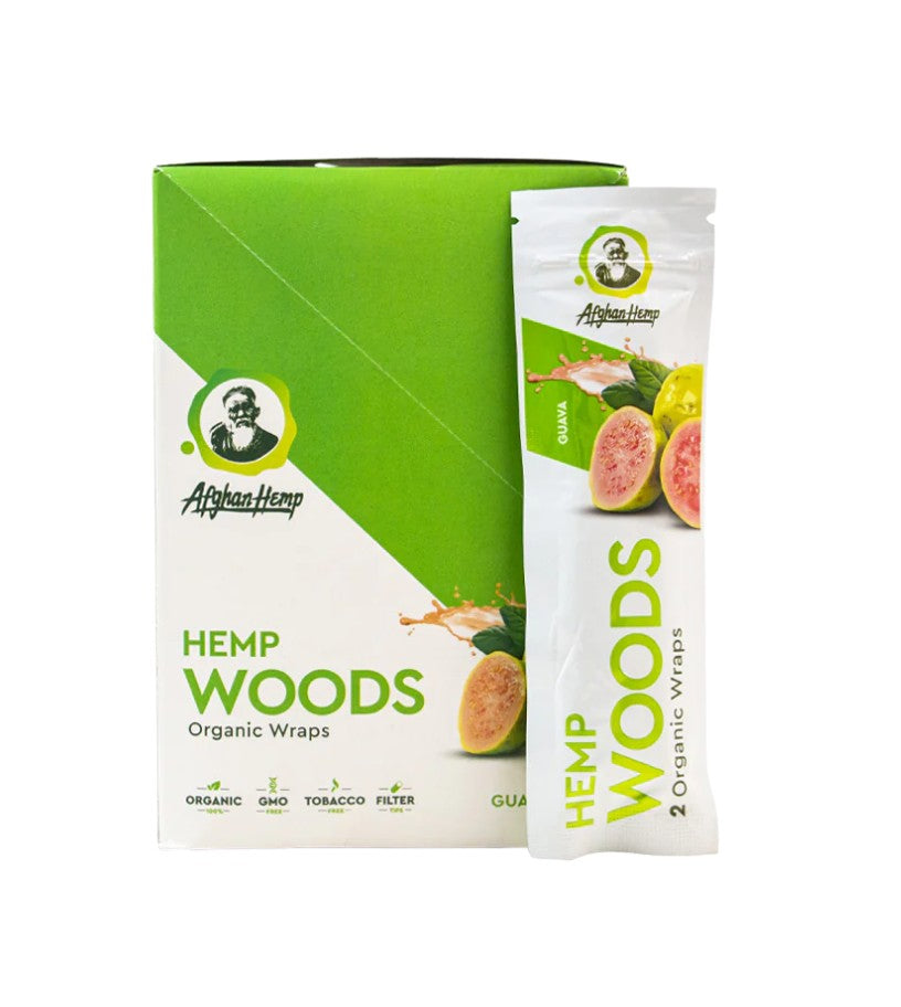 Afghan Hemp Wraps Hemp Woods 2 Pack 25 CT