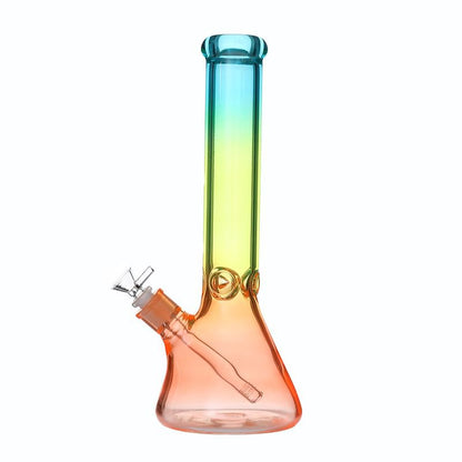 BK12 14" Candy Colored 7mm Beaker Waterpipe