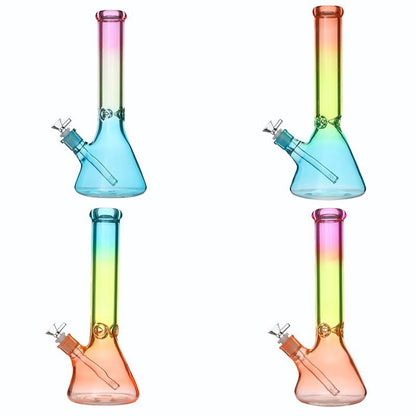 BK12 14" Candy Colored 7mm Beaker Waterpipe