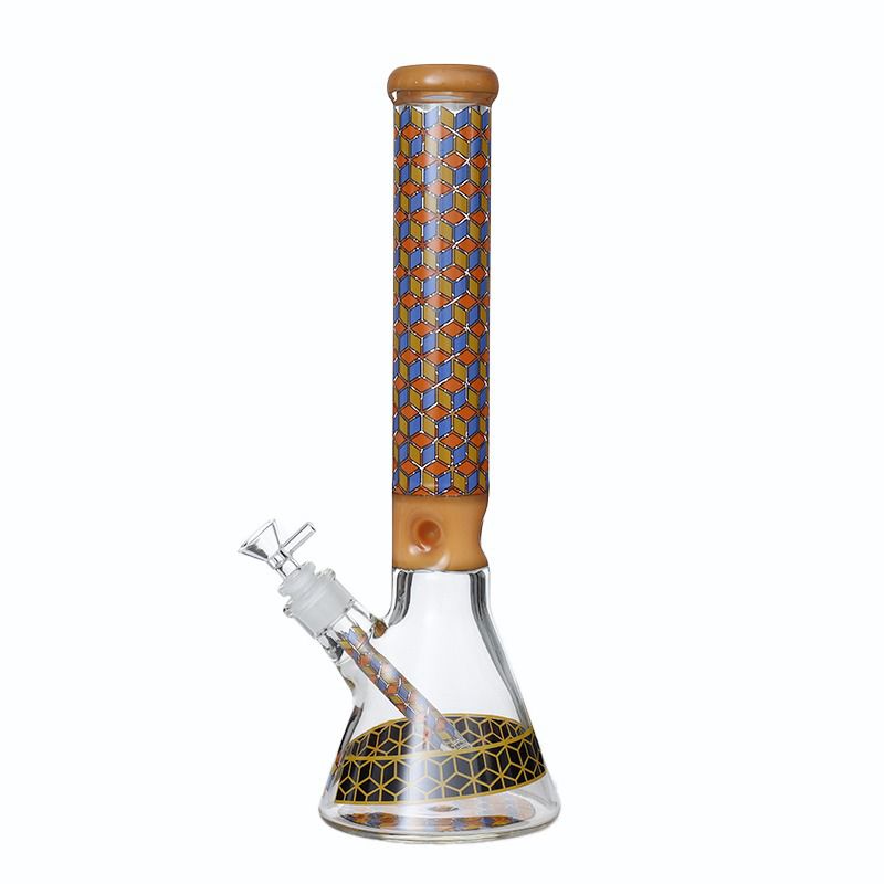 BK14 16" Heavy Designer 7mm Beaker Waterpipe