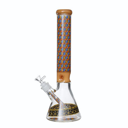 BK14 16" Heavy Designer 7mm Beaker Waterpipe