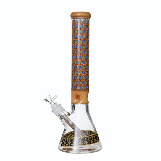 BK14 16" Heavy Designer 7mm Beaker Waterpipe