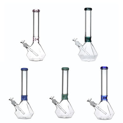 BK16 16" Heavy Hexagon 7mm Beaker Waterpipe