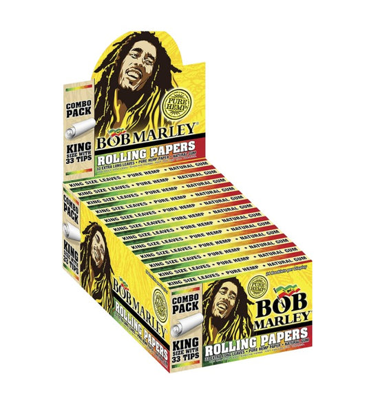 Bob Marley Classic Papers King Size + Tips 24 CT