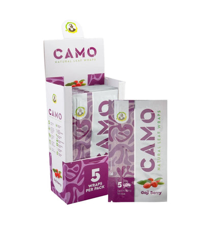 Camo Natural Leaf Wraps 5 Pack 25 CT