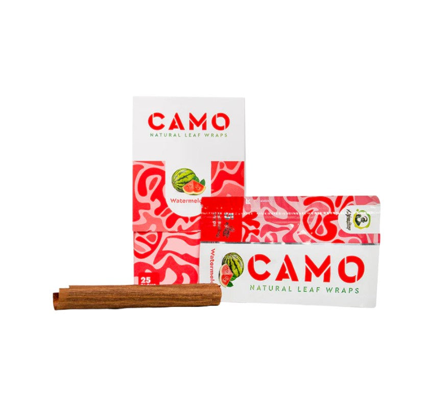 Camo Natural Leaf Wraps 5 Pack 25 CT