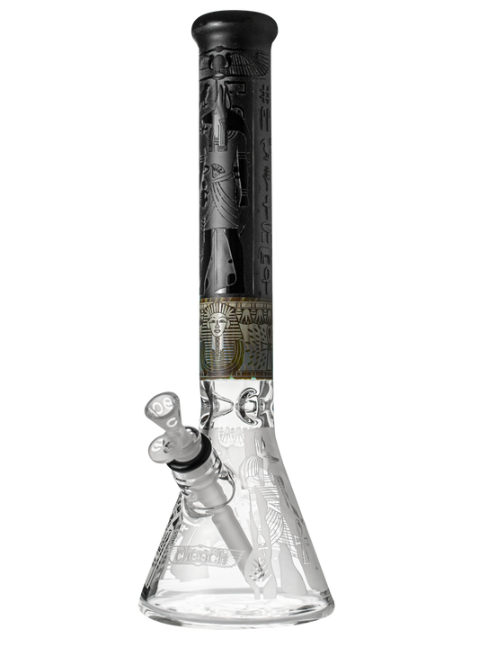 CHE-196 Cheech Totem of Egypt Sandblasted Beaker