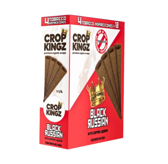 Crop Kingz Brown Hemp Cones 1 1/4" Size 4 Pack 10 CT