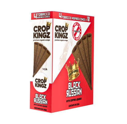 Crop Kingz Brown Hemp Cones 1 1/4" Size 4 Pack 10 CT