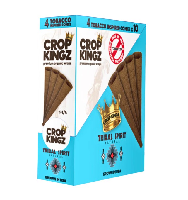 Crop Kingz Brown Hemp Cones 1 1/4" Size 4 Pack 10 CT