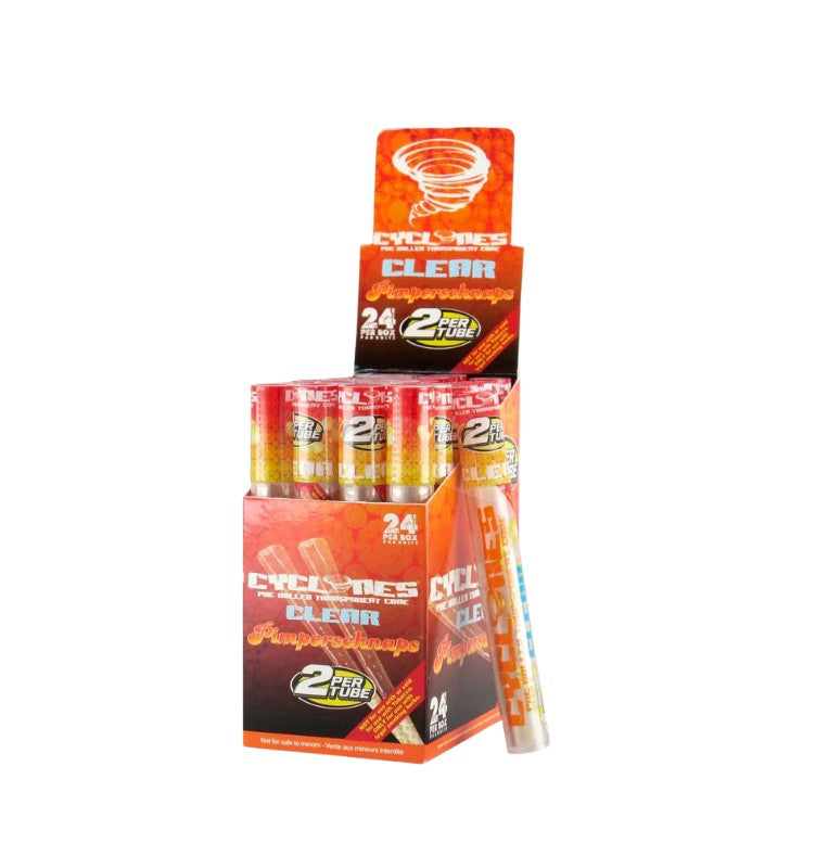 Cyclones 2X Hemp Cones Clear Pimperschnaps 24 CT