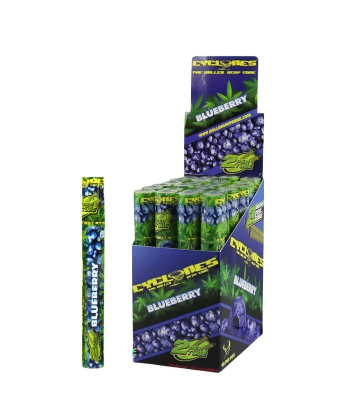 Cyclones 2X Hemp Cones Blueberry 24 CT