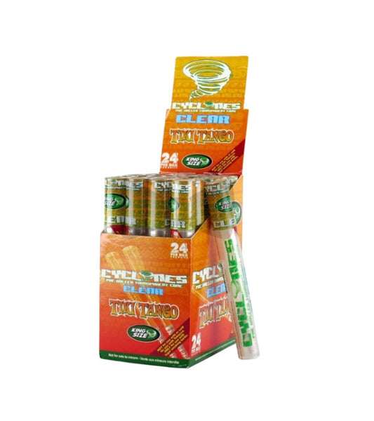 Cyclones 1X Hemp Cones Tiki Tango 24 CT