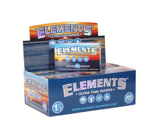 Elements Ultra Thin Papers 1 1/4" Size 300's  20 CT