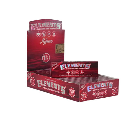 Elements Red Papers 1 1/4" Size 25 CT