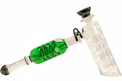 H29 8" 3-Piece Curly Hammer w/ Tree Perc Handpipe