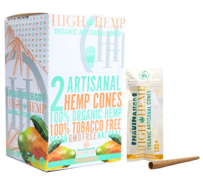 High Hemp Wrap Cones 15 CT