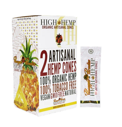 High Hemp Wrap Cones 15 CT
