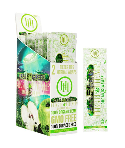 High Hemp Organic Wraps 2 Pack 25 CT