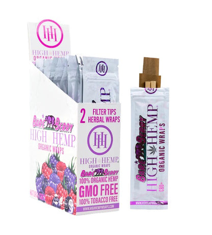High Hemp Organic Wraps 2 Pack 25 CT
