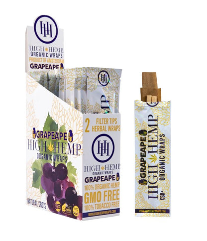 High Hemp Organic Wraps 2 Pack 25 CT