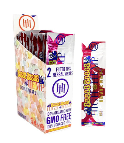 High Hemp Organic Wraps 2 Pack 25 CT