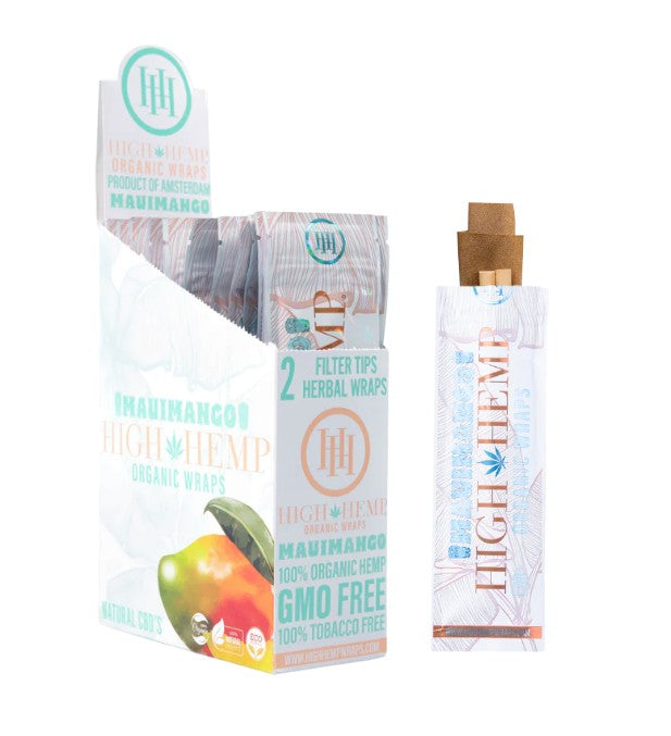 High Hemp Organic Wraps 2 Pack 25 CT