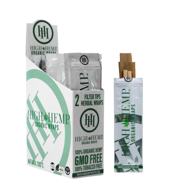 High Hemp Organic Wraps 2 Pack 25 CT