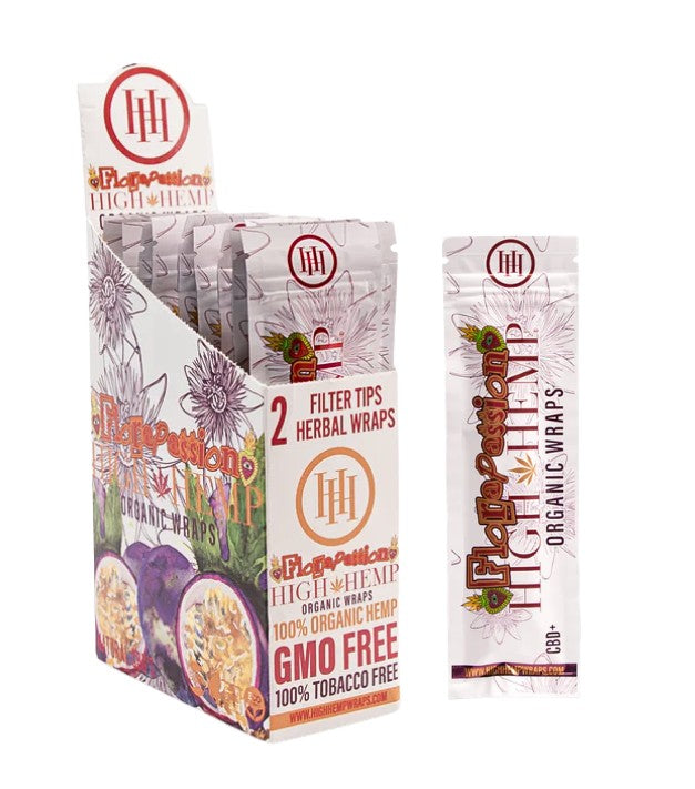 High Hemp Organic Wraps 2 Pack 25 CT