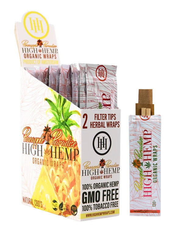 High Hemp Organic Wraps 2 Pack 25 CT