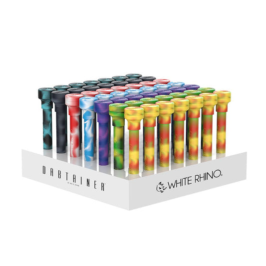 WHITE RHINO DABTAINER ORIGINAL - 49 CT DISPLAY (QUARTZ)