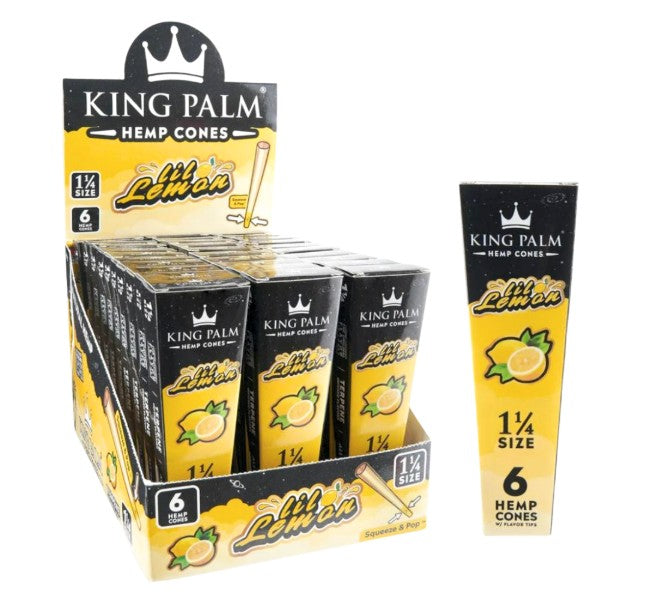King Palm Cones 1 1/4" Size 6 Pack 30 CT