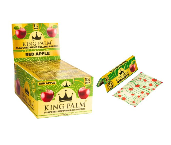 King Palm Hemp Papers 1 1/4" Size 50 CT