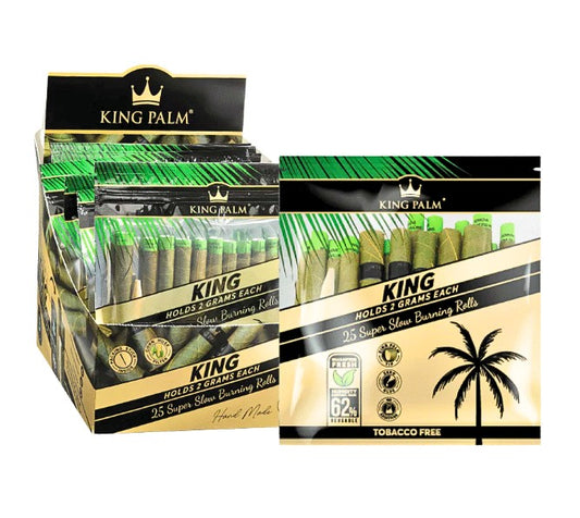 King Palm King 25 Pack Natural 8 CT