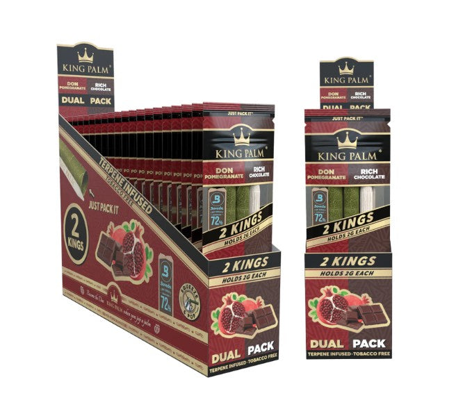 King Palm Dual Pack King Size 2 Pack 20 CT