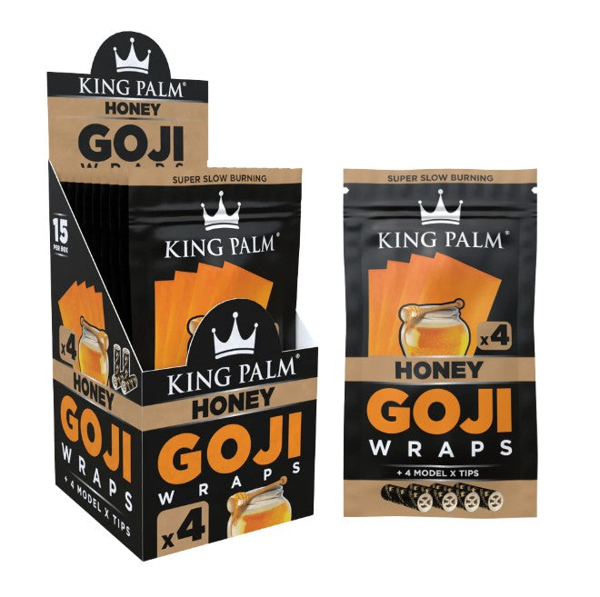 King Palm Goji Wraps 4 Pack 15 CT