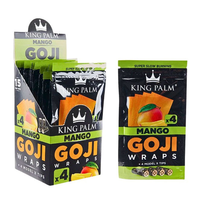 King Palm Goji Wraps 4 Pack 15 CT